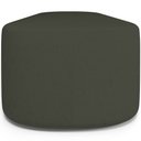 Ver imagem 2 de Cabeceira Cama Box Casal 140cm Lanna com Puff Recamier Doha W01 Linho Verde Musgo - Lyam Decor