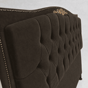 Ver imagem 3 de Cabeceira Cama Casal Queen Greta 160cm Estofada Suede Design Clássico