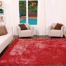 Tapete para Sala Shaggy Requinte Casen 100x140cm Vermelho - 2