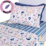 Jogo de Cama Solteiro Lençol Infantil 3 Peças Estampado BF Colchões - 4