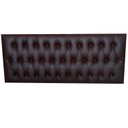 Ver imagem 3 de CABECEIRA PAINEL VINTAGE CORINO MARROM QUEEN 160 X 60 RBL