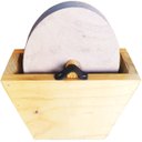 Ver imagem 2 de Rebolo para Afiar Facas Amolador de Facas Manual (grande)