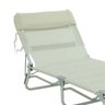 Cadeira Espreguiçadeira - Bel Fix Textilene Alumínio Branca - 6