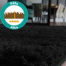 Tapete para Sala Belos Pelos Antialérgico Retangular Diversas Cores e Tamanho Casen Cor: Preto;Taman - 2