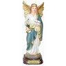 Santo Imagem Anjo Gabriel Resina Homem Forte de Deus 16cm - 1