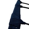 Cadeira Balanço Ninho Suspenso em Corda Náutica Luxo Azul/azul - 4
