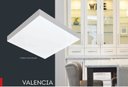 Ver imagem 2 de Luminária LED 25W 3000k sobrepor Valencia 36x36 Tualux