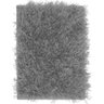 Tapete de Sala Peludo Pelliccia 1,00Mx1,40M Cinza Casen - 2