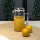 Ver imagem 5 de Jarra de Suco 2 Litros com Tampa Inox Água Saborizada Servir Mesa Refresco Bebidas Drinks Grande