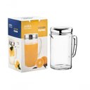 Ver imagem 4 de Jarra de Suco 2 Litros com Tampa Inox Água Saborizada Servir Mesa Refresco Bebidas Drinks Grande