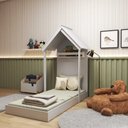 Ver imagem 1 de Cama Montessoriana Infantil Casinha Helena