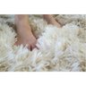 Tapete de Sala 200x240cm Bege Claro Felpudo,Macio com 40 Mm Pelagem Casen - 2