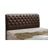 Cabeceira Paris para Cama Box Casal Laminado Marron - Js - 1