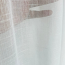 Cortina Gaze de Linho Branco 6,00 X 2,60 sem Forro Sala/quarto - 3