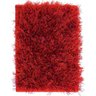 Tapete de Sala Peludo Pelliccia 1,00Mx1,40M Vermelho Casen - 2