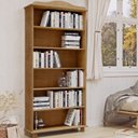 Ver imagem 2 de Estante Livreiro Madeira Maciça 85 Cm 8964 Freijo Milani Store