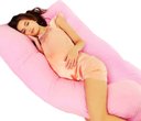 Ver imagem 5 de Almofada Extra Grande P/grávida Dormir De Lado Envio Rápido - Rosa