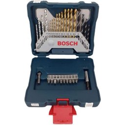 Jogo De Brocas E Pontas Bits Com 30 Peças X-line Titânio Bosch - 3