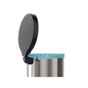 Ver imagem 2 de Lixeira Inox com Pedal 30 Litros New Tramontina com Tampa Plástica