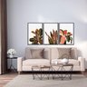 Quadros Decorativos Floral Minimalista II Sem Vidro - 2