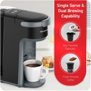 Ver imagem 2 de Elite Gourmet Ehc323 Coffee Maker 2-in-1 6-12oz Preto