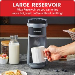 Elite Gourmet Ehc323 Coffee Maker 2-in-1 6-12oz Preto - 4