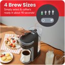 Ver imagem 3 de Elite Gourmet Ehc323 Coffee Maker 2-in-1 6-12oz Preto