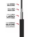 Ver imagem 5 de Torneira Bancada Flexivel Com Filtro Jato Duplo Preto/cromo