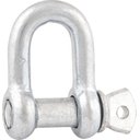 Ver imagem 1 de Manilha para cabo de aço 3/8" reta leve galvanizado - Vonder