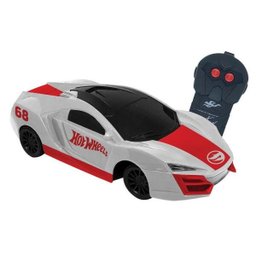 Veículo de Controle Remoto Hot Wheels - Speed Team - Branco - Candide - 1