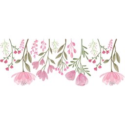 Adesivo de Parede Jardim de Flores - 45cm - 1