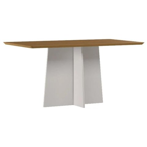 Mesa Anitta 120x80 sem Vidro Off White/ype