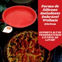 Ver imagem 6 de Kit de Formas de Silicone Antiaderente 5 itens - Vermelho