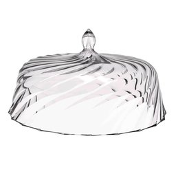 Kit 8 Cúpulas para Bolo de Plástico 30cm Transparente Tortas Doces Confeitaria Hotel Crippa - 4