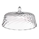 Ver imagem 4 de Kit 8 Cúpulas para Bolo de Plástico 30cm Transparente Tortas Doces Confeitaria Hotel Crippa