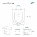 Ver imagem 2 de Tampa de Vaso Sanitário Firenze Palha para Bacia Icasa