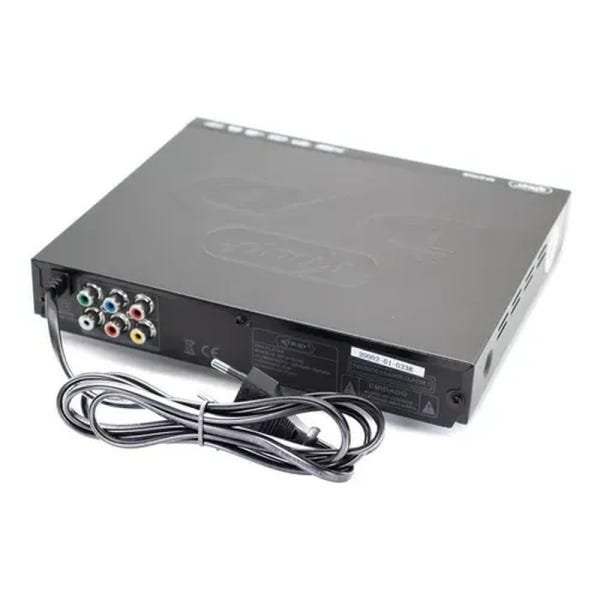 Dvd Player Knup Kp-D103/B Mp3/USB/Rca Não Tem HDMI com Karaoke 110/220 - 1