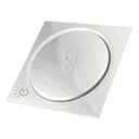 Ver imagem 1 de Jogo Kit 3x Ralo Inteligente Banheiro Aço Inox 304 Clickup Quadrado 15x15