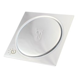 Jogo Kit 3x Ralo Inteligente Banheiro Aço Inox 304 Clickup Quadrado 15x15 - 1
