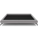 Ver imagem 3 de Cama Casal Base Box Pés de Ferro Estilo Industrial 156cm Otto P05 Veludo Cinza - Lyam Decor