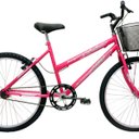 Ver imagem 3 de Bicicleta Aro 24 Feminina Bella Com Cesta Cairu