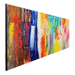 Quadro Tela Abstrato Hall Sala Quarto - 2