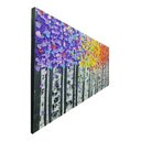 Ver imagem 2 de Quadro Tela Abstrato Original Pintado A Mão Colorido