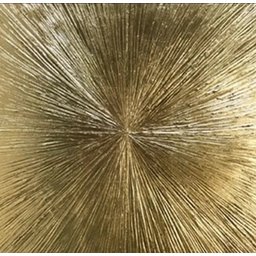 Quadro Abstrato Moderno Pintado Ouro Dourado Sala Original - 2