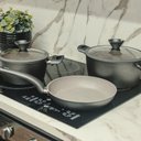 Ver imagem 2 de Frigideira Orleans Antiaderente Alumínio com Revestimento em Granito 24cm Indução