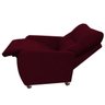 Poltrona do Papai & Mamae Reclinável Imperio Bordo - Aguias Decor Home - 2