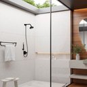 Ver imagem 2 de Ducha Manual Acqua Plus Black Noir Chuveiro Kit+desv Flex Pvc - Deca Deca Metais