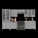 Ver imagem 3 de Cozinha Completa 6 Peças 2 Gavetas Bari