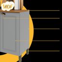 Ver imagem 7 de Cozinha Completa 6 Peças 2 Gavetas Bari
