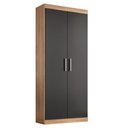 Ver imagem 5 de Multiuso Miriam 2 Portas 1,85m Teka/onix